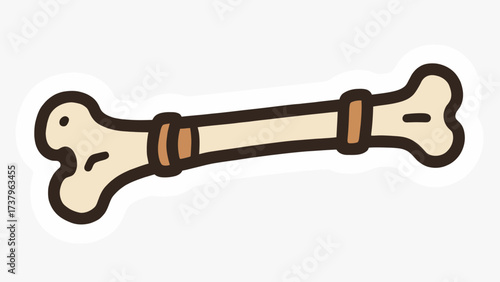 A simple and charming doodle-style illustration of an ancient scroll, a classic and timeless icon for history, knowledge, and important, secret messages.
