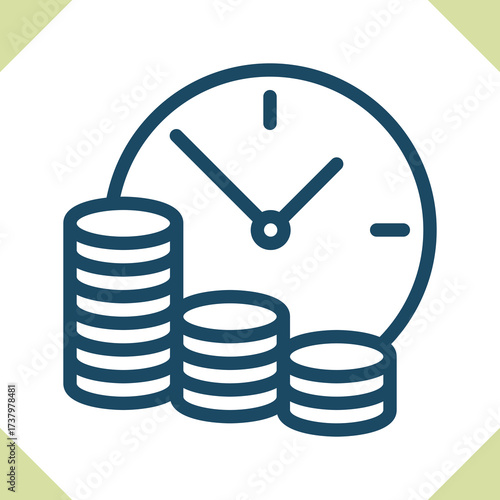 Time Is Money Icon