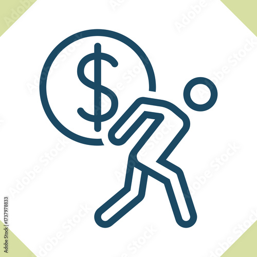 Finance - Debt Icon