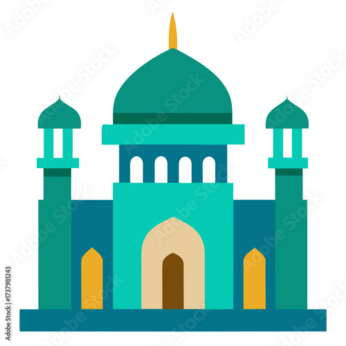 taj mahal silhouette