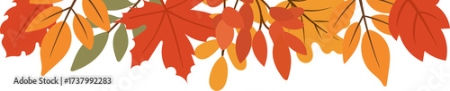 Fallen Leaves Frame for Title