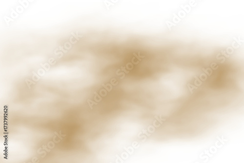 Tableau sur toile Png dust cloud isolated on transparent background stock royalty free png