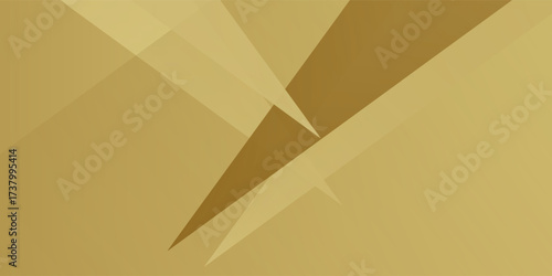 Brown mustard orange gold golden yellow beige white abstract background. Geometric shape. Line stripe corner triangle. Color gradient. Noise grain. Premium. Print