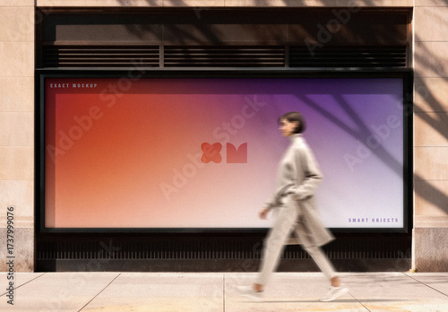 Street Billboard Mockup