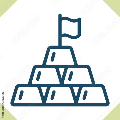 Gold Ingots Icon