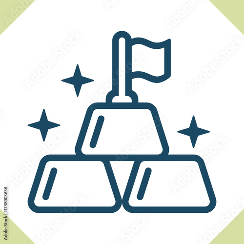 Gold Ingots Icon