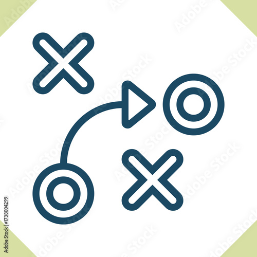 Strategy - Tactics Icon