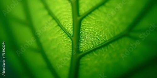 Green leaf background