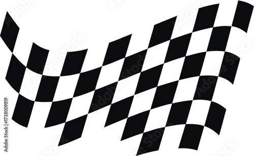 Checkered flag, sport racing flag, race flag, car motorbike racing, finish line
