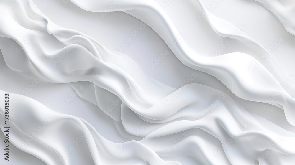 Obraz premium Simple white background for clean website header designs