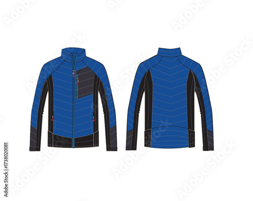 outdoor men two-layer wind breaker inner