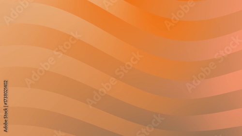 Abstract design with wavy orange and peach bands. Perfect for backgrounds, wallpaper, digital art, packaging, and modern design projects.
