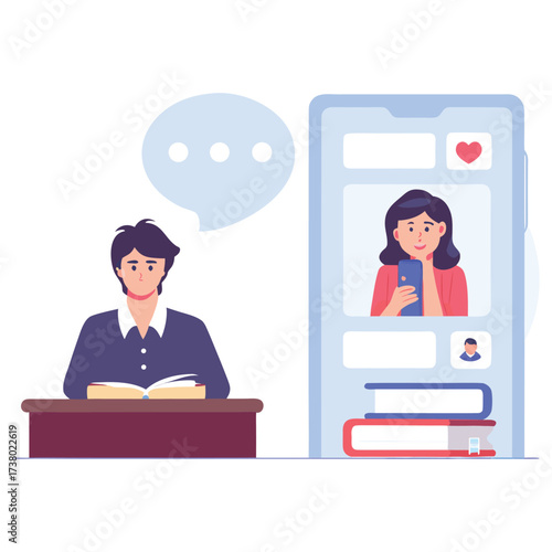 business man and woman with laptop