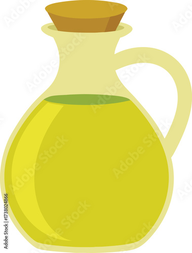 Extra virgin olive oil vector icon