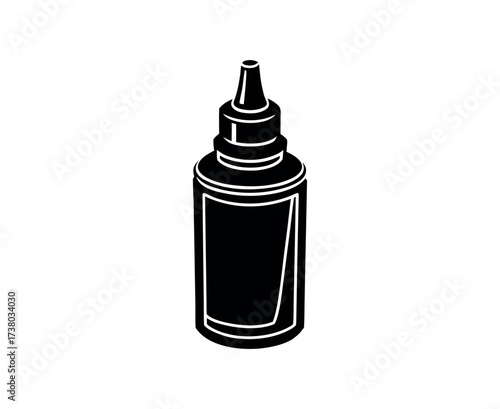 Squeeze Sauce Bottle for Condiments and Dressing