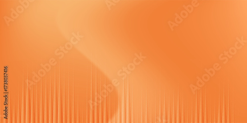 banner background. full color, orange gradation and effect geometry