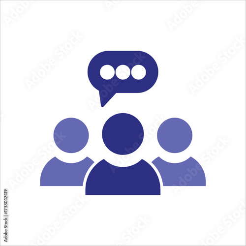 socializing icons. simple colored vector