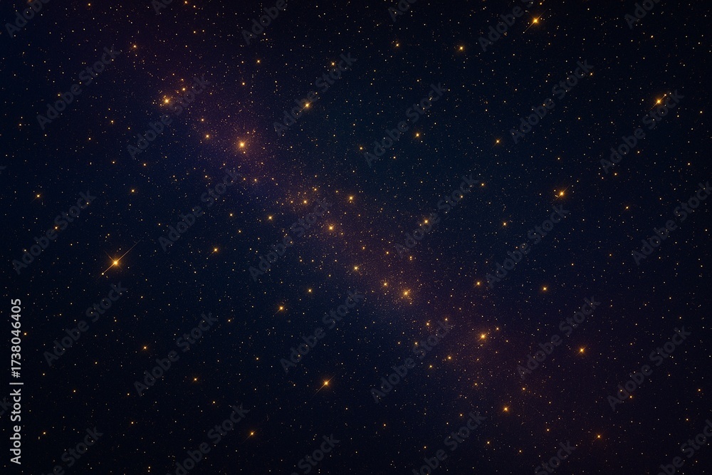 Fototapeta premium Cosmic Abstract Background with Interstellar Sparks and Starry Glow
