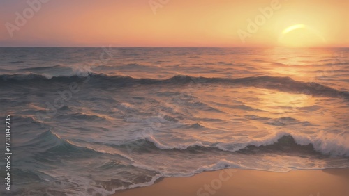 Angle atmosphere waves background horizon golden module