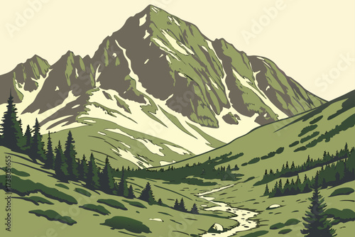 Mount Yale in Colorado, classic Fourteener with alpine tundra slopes and rocky ridges