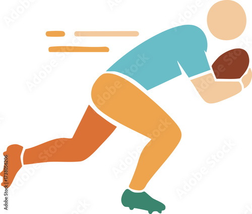 American Football Player Icon