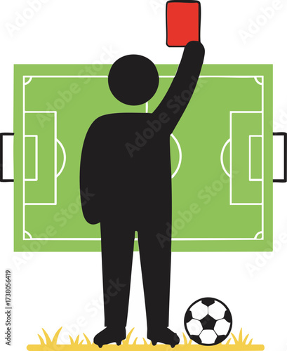 Soccer Referee Silhouette