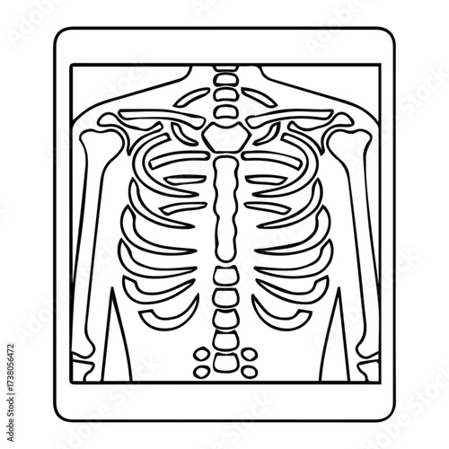 Chest X-Ray Icon