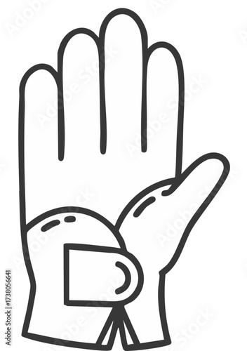 Golf Glove Icon