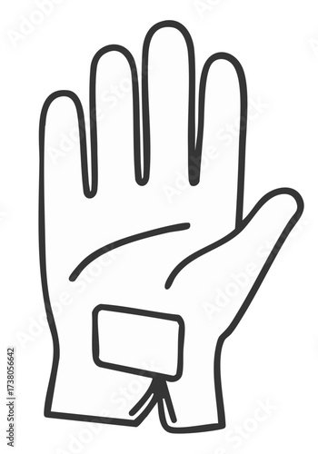 Golf Glove Icon