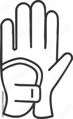 Golf Glove Icon