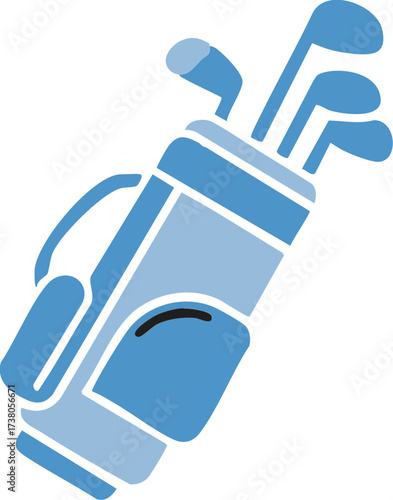 Golf Bag Silhouette