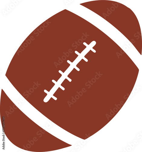 Rugby Ball Illustration