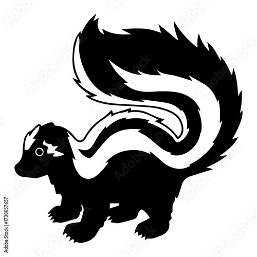 Striped Skunk Icon