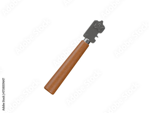 glass cutter icon 3d illustration render