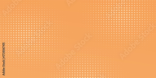 banner background. full color, orange gradation and effect geometry
