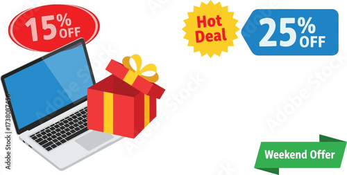 Sale offer discount laptop gift hot deal weekend offer promotion deal