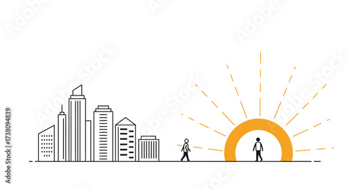 People Enjoying Picnic & Cycling in Park Friends, Nature, Summer Activities Illustration