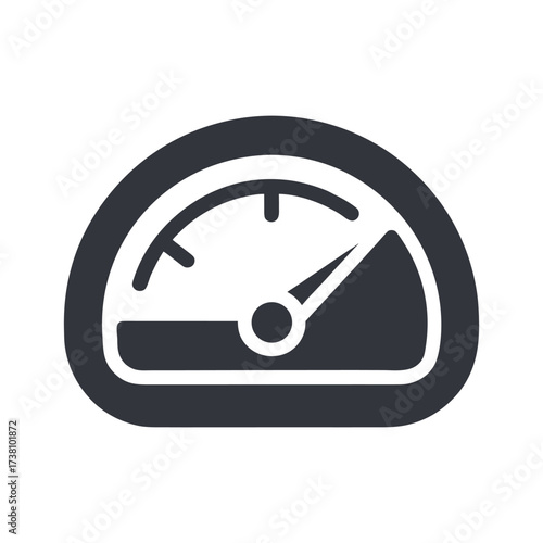 Free Download Dark gray speedometer icon with needle pointing to the right Keywords: speedometer, gauge, dial, meter, speed, measurement, indicator, dashboard - GFXLoad