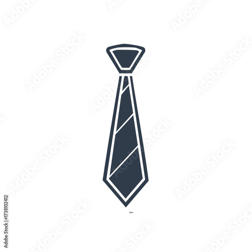 A Stylish Dark Blue Tie: Symbol of Professionalism, Business, and Formal Fashion