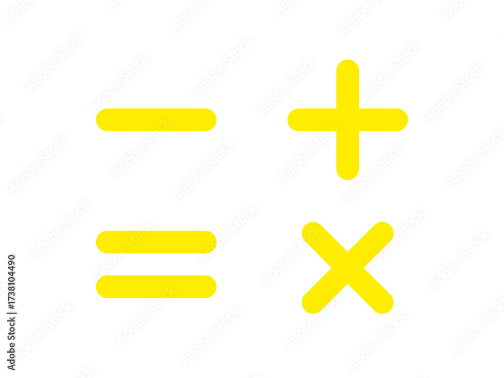 Fototapeta premium math icon