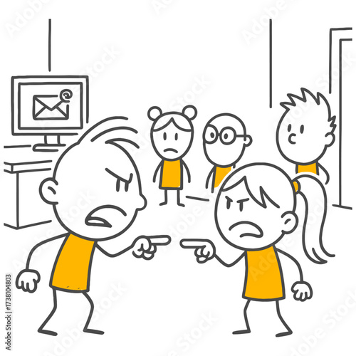 Conflict and Tension at the Workplace The Impact of a Verbal Argument Between Two Employees on Other Team Members.