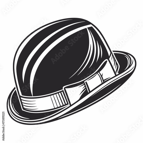 Classic bowler hat, a timeless fashion accessory