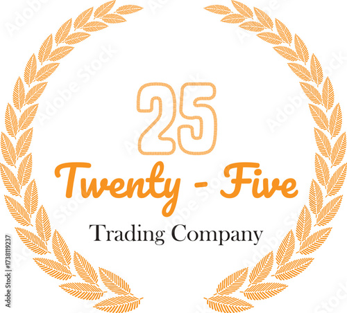 25 years Anniversary design 