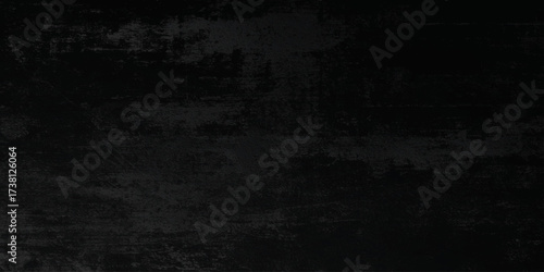 Empty surface of Black stone or grunge charcoal black board or chalk board texture, grainy Marble Black Texture Background,  Old black toned grunge rough scratched textured wall.