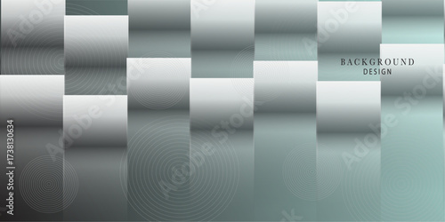 pastel green and silver abstract texture vector background 3d art style