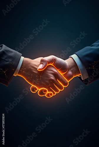 handshake in the city of the united states
