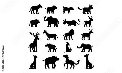 Animal Silhouette Collection