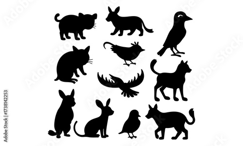 Animal Silhouette Collection