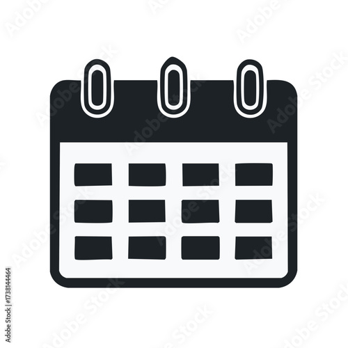 Calendar Icon Agenda Appointment Schedule Date Time Management Planner Reminder