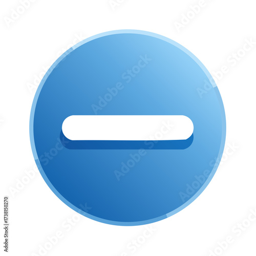 Subtraction Symbol Inside Blue Circle Graphic Button for User Interface Minus Sign Free Download Subtraction Symbol Inside Blue Circle Graphic Button for User Interface Minus Sign - GFXLoad